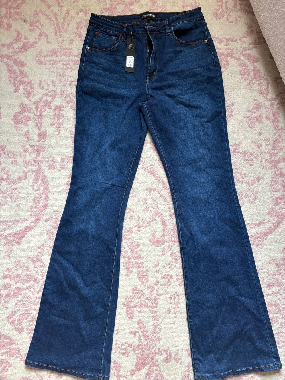 Fashion Nova Tall Affair Of The Flare Stretch Jeans - Dark